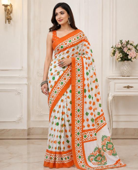 Vastrangan digital print wedding designer surat saree market